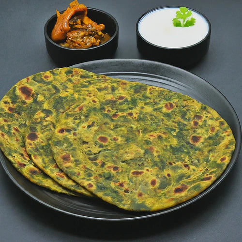 Palak- Methi Thepla (6 Pieces)